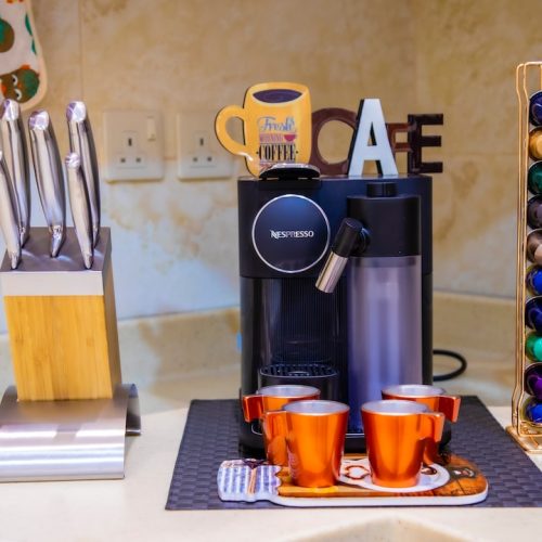 Nespresso maskin för mjölkskumning