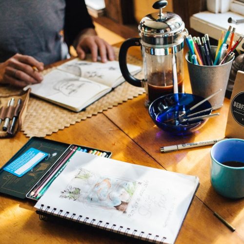 Effektiva kaffebryggare för kontoret